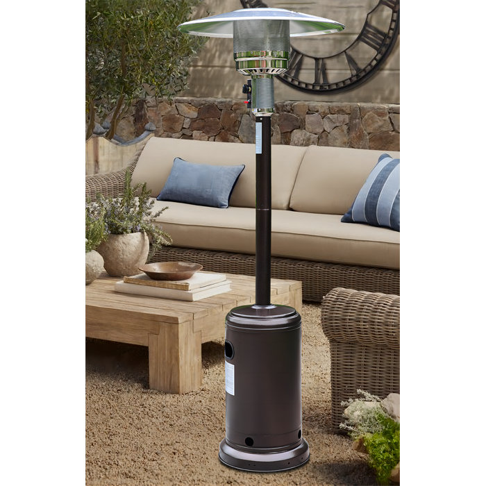 JJDesigns JDS 48000 BTU Propane Standing Patio Heater & Reviews Wayfair